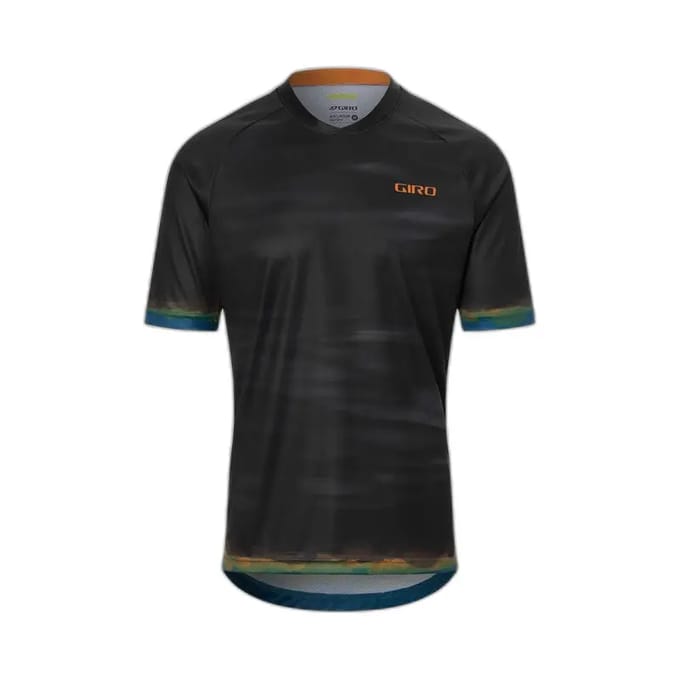 Giro Roust Korte Mouw Wielertrui Zwart XL Man