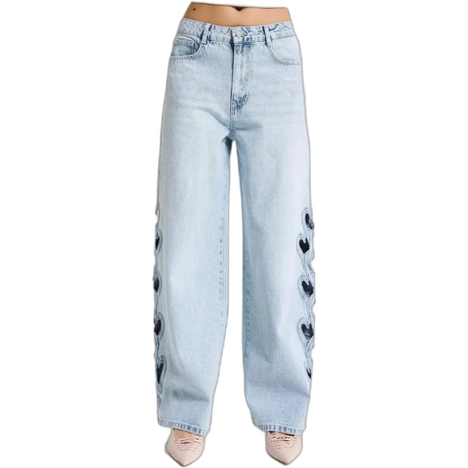 It's Basic - SUPER BAGGY LOW RISE JEANS