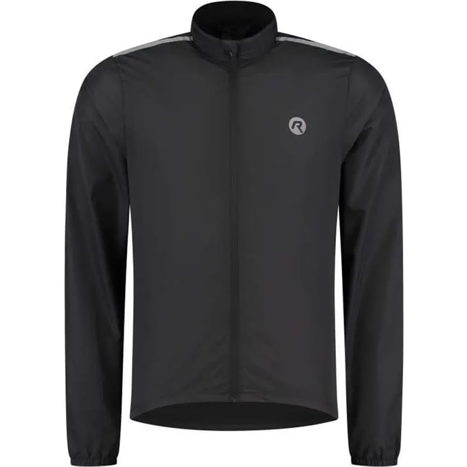 Rogelli Core Heren Fietsjack Lange Mouw - Winddicht - Zwart