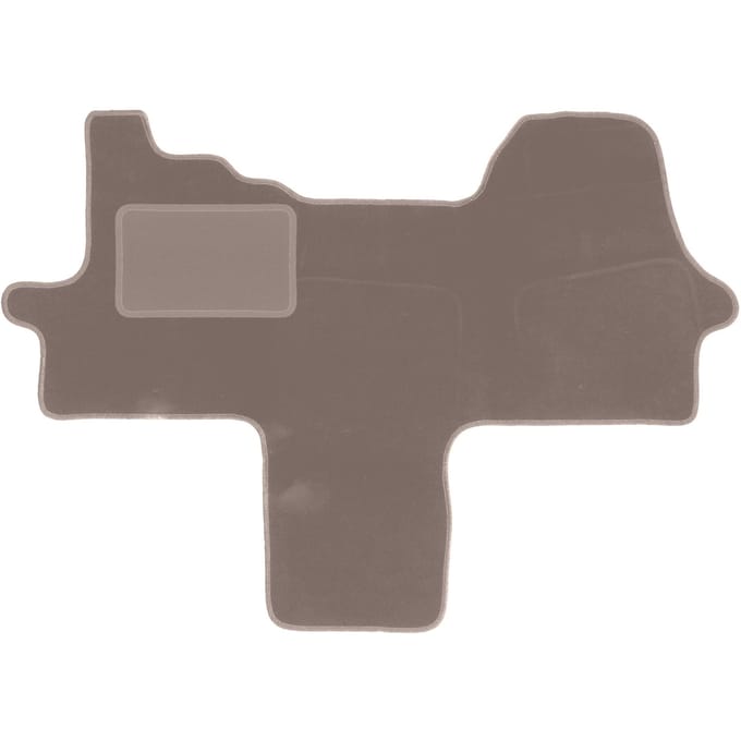Tapis de sol avant beiges pour: Fourgonnette Fiat Ducato III (2006-2014)
