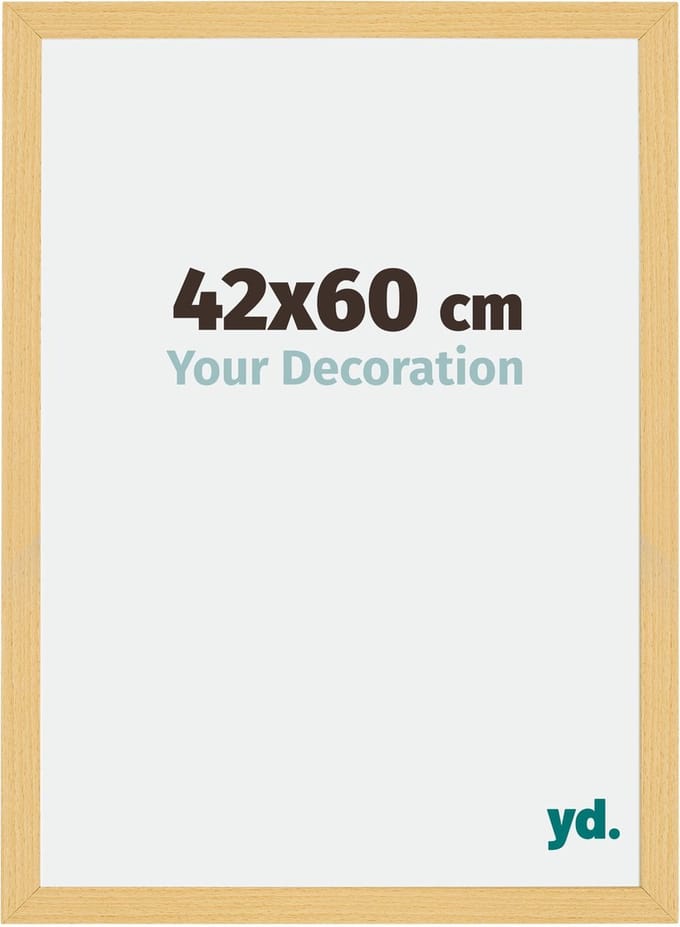Your Decoration - Fotolijst 42x60 cm - MDF - Beuken Decor - Mura