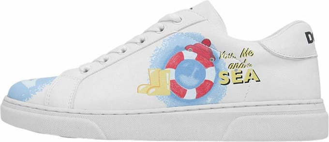 DOGO Ace Dames Sneakers - You, Me and the Sea 38