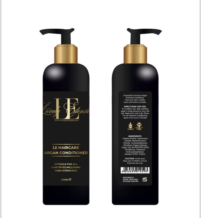 LE Haircare Extensions Argan Conditioner - Vegan