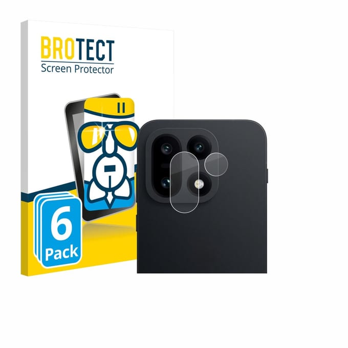 Screenprotector 6 Stuks voor OnePlus 15 (ALLEEN Camera Lens) Beschermglas transparant