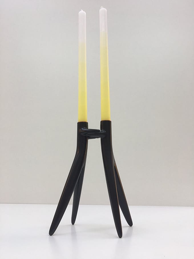 Kartell Kandelaar Abbracciaio - Zwart