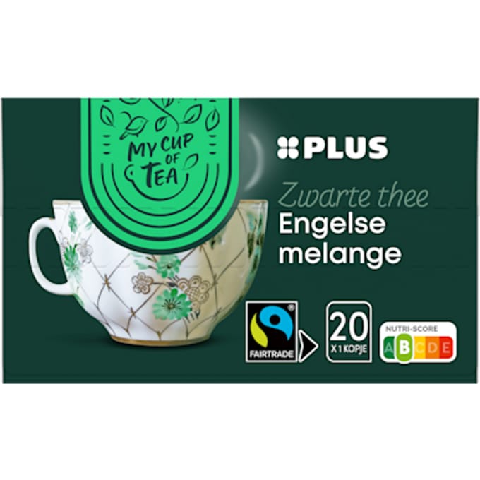 Thee Engelse Melange 1-Kop 2 Fairtrade