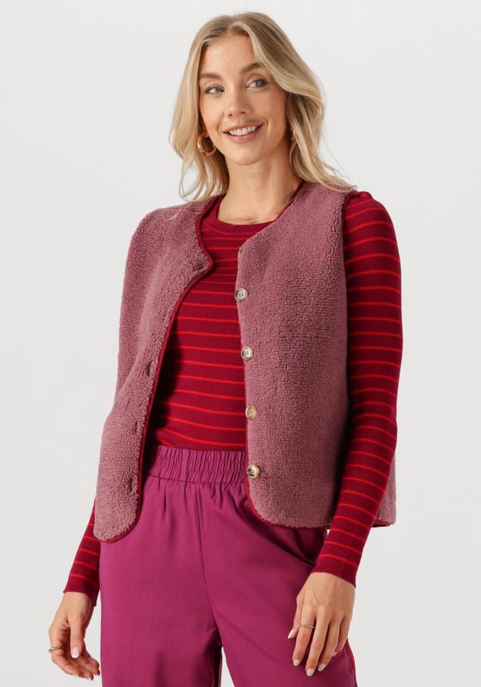 Ydence Gilet Puck Blazers Dames - Paars - Maat XXL