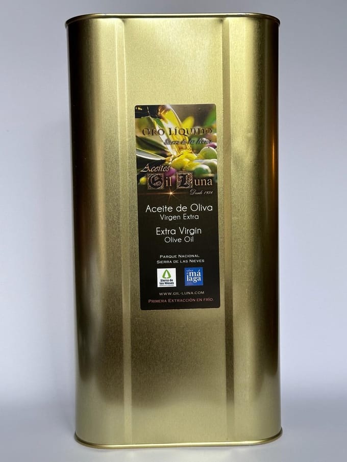 Gil Luna Oro Liquido Extra Vierge Olijfolie - 5L blik