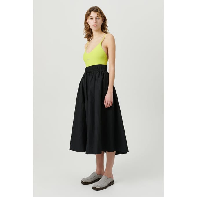Soulland Meir Skirt Black Größe: XS/S | Midiröcke Outlet | Unisex | Schwarz