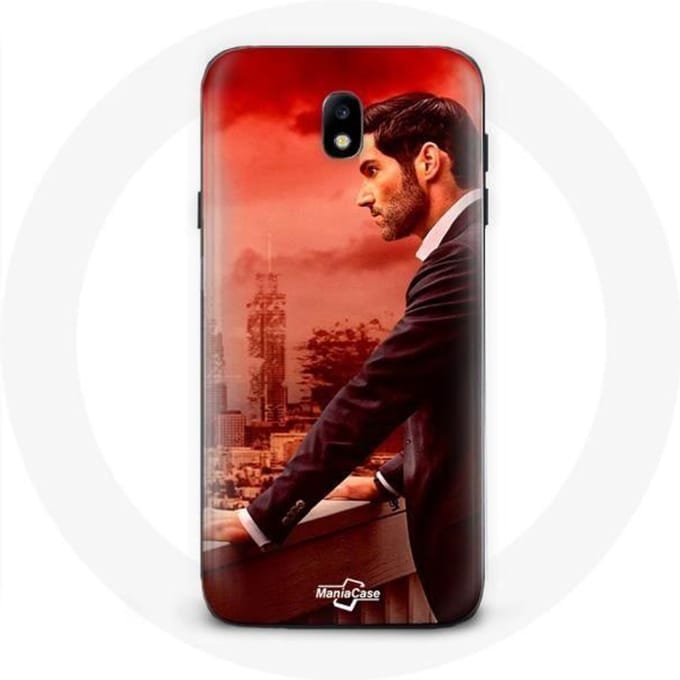 Coque pour Samsung Galaxy J7 2017 Lucifer Morningstar Saison 5 Série