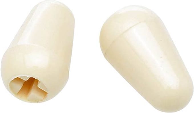 Fender 0994938000 – Switch Tips voor Stratocaster® (2 stuks, Aged White)