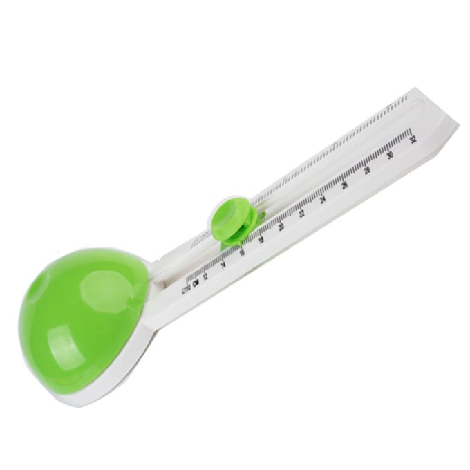 Massicot circulaire avec 2 têtes de coupe de rechange DIY Réglable Manuel Coupe-cercle artisanal pour white