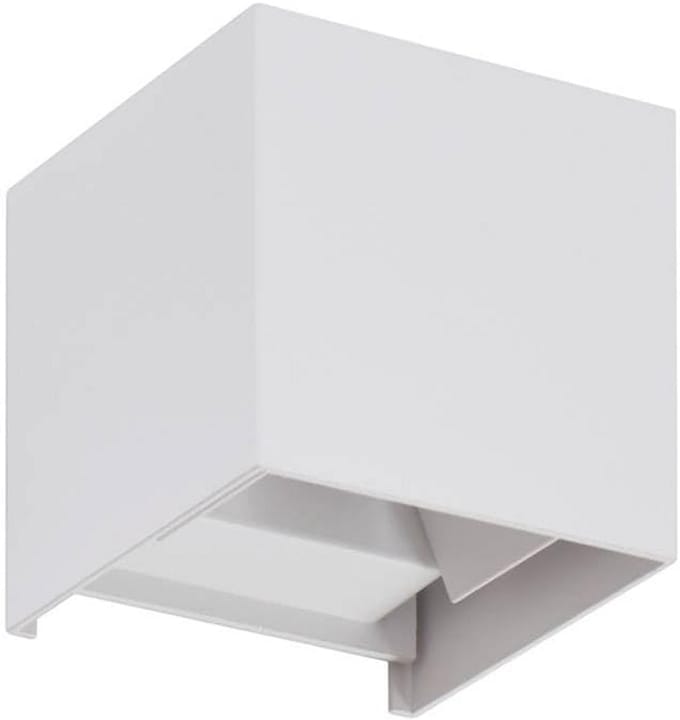 Moderne LED Buiten Wandlamp Wit - IP54 - Verstelbare Lichtbundel