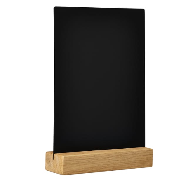 Europel krijtbord staand - tafelmodel – A5 - hout