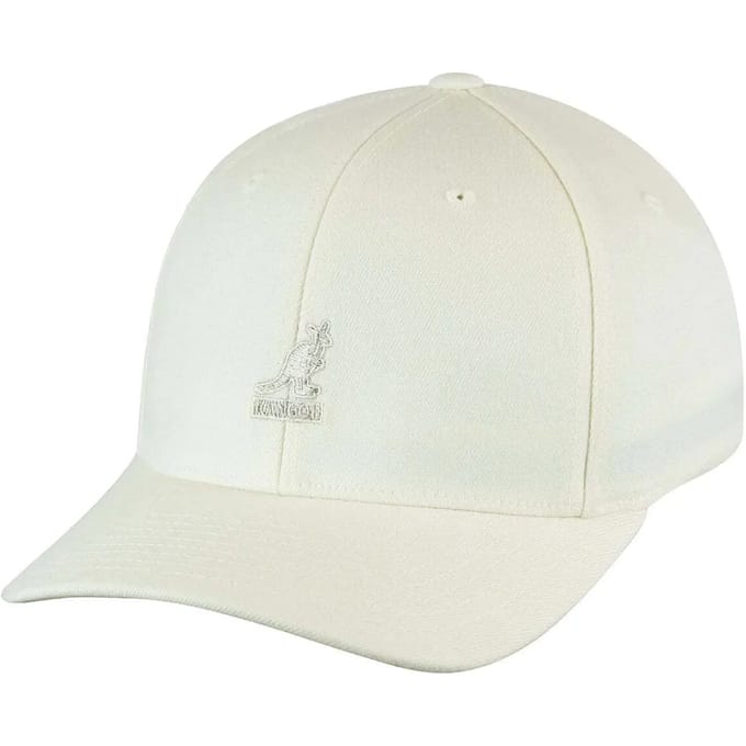 Kangol 8650bc Witte Flex Fit Wol Balmuts 8650BC WHITE (S) white