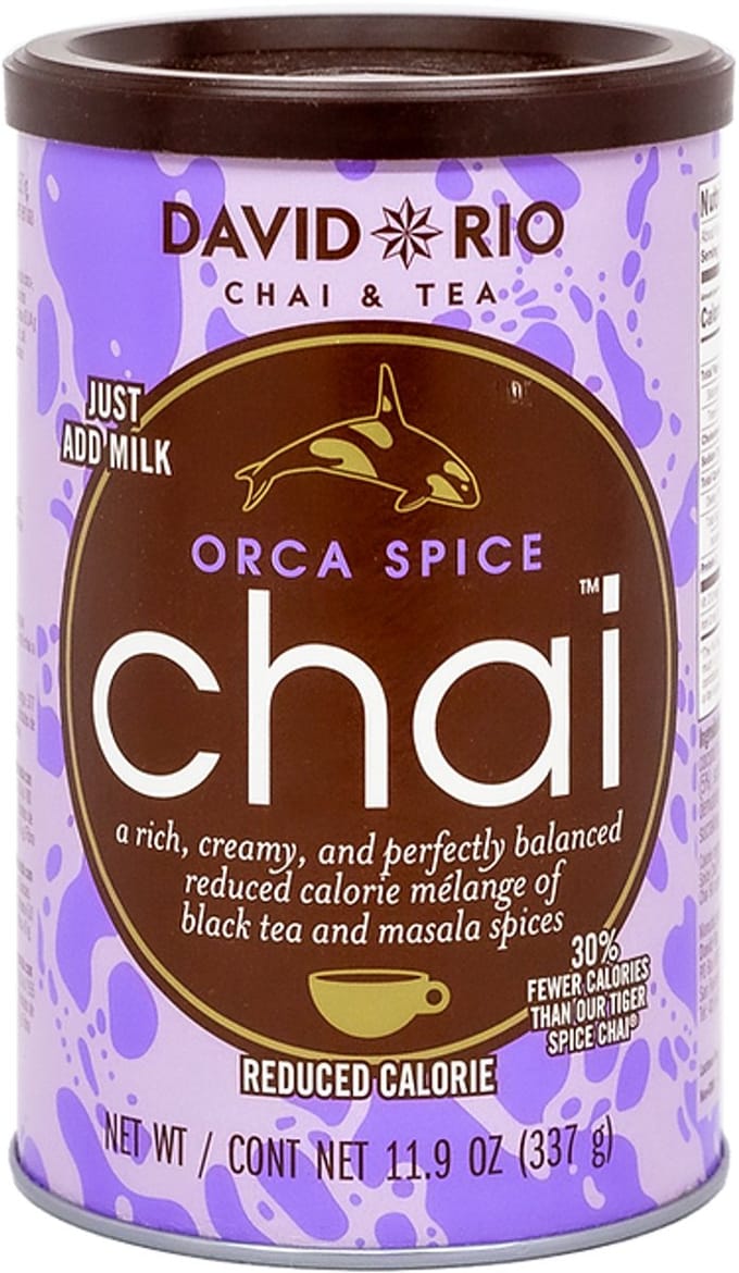 David Rio Chai Tea Latte Orca Spice Chai (suikervrij)
