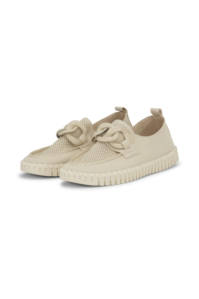 Ilse Jacobsen Loafer Tulip3884 Kit Kit Maat: 42 | Instappers Outlet | Dames | Beige