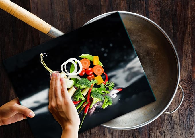 TMK ArtDeko – Serie – Snijplank – 52x40 cm – Chili Peper