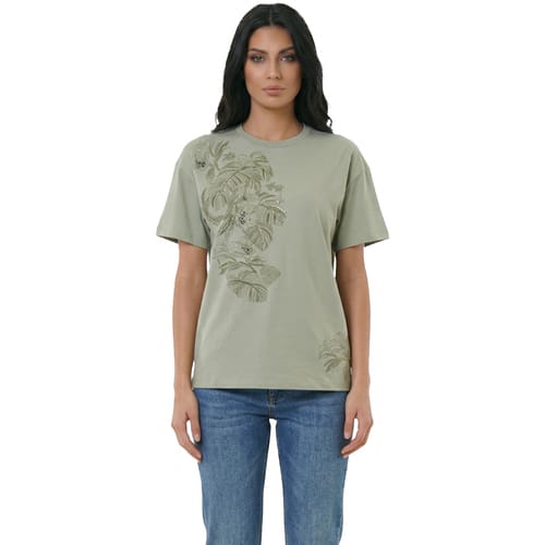 T-shirt Korte Mouw Liu Jo CA6330JS088