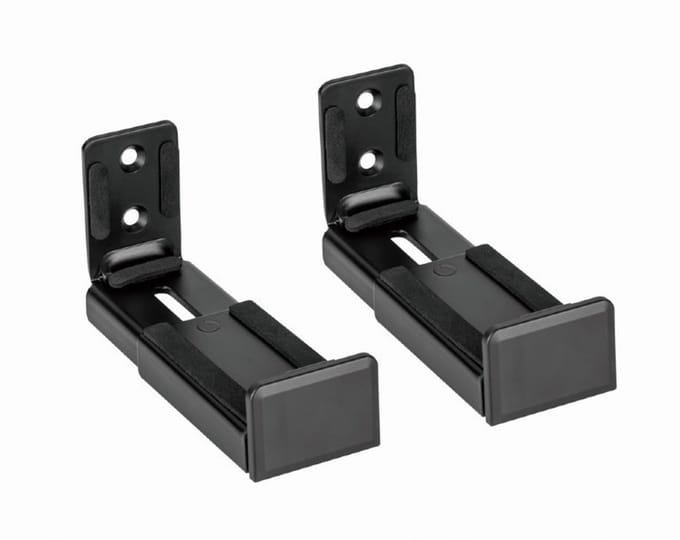 Gembird WM-SB-01 mounting kit - for sound bar - black - Max 15 kg - recommended for