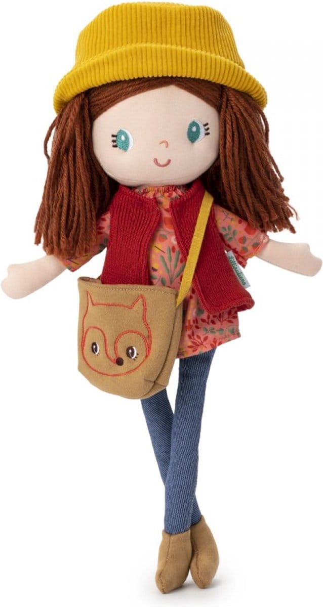 Lilliputiens - Knuffelpop - Lea natuur - 41 Cm