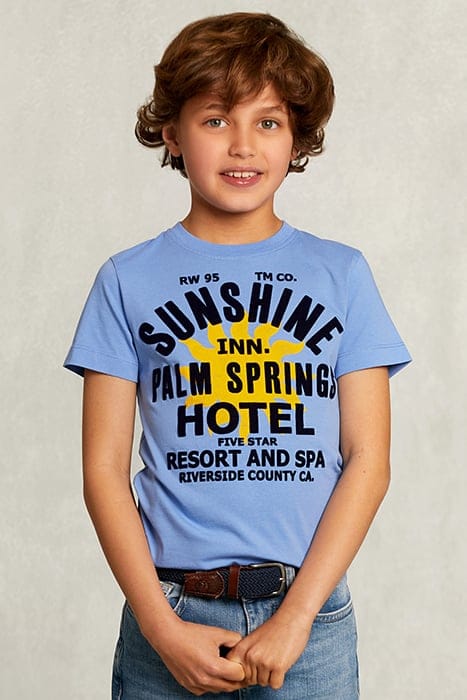 River Woods Normal Fit Basic T-shirt Nile Blue Taglia: 04 | T-shirt Outlet | kids | Blu