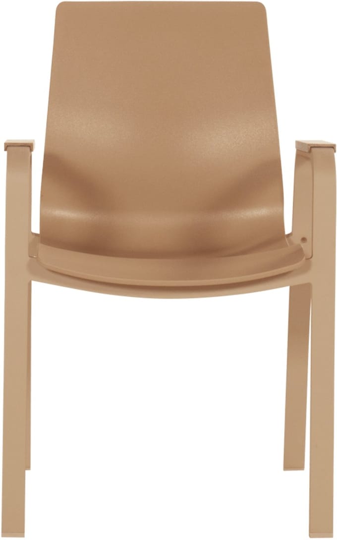 Flow Dining Stoel | Cappucino | 57 x 56,5 x 90 cm