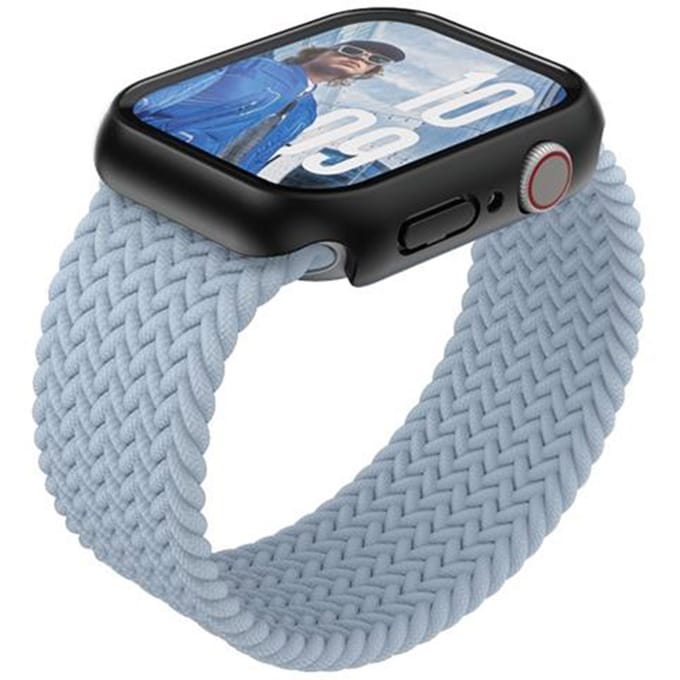 PanzerGlass Screenprotector geschikt voor Apple Watch - 45 mm Glazen | PanzerGlass Slim Screenprotector - Zwart