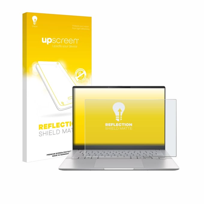 upscreen - Screenprotector voor ASUS Vivobook S 14 OLED M5406 - Folie Beschermfolie anti glare matte