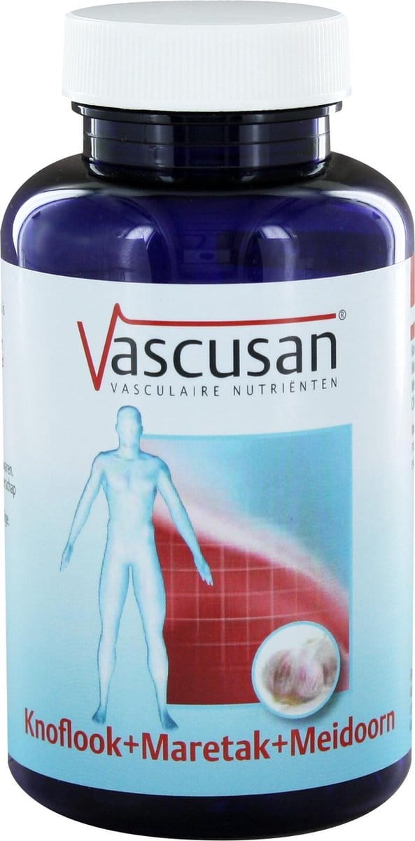 Vascusan Knoflook maretak meidoorn 240 Capsules