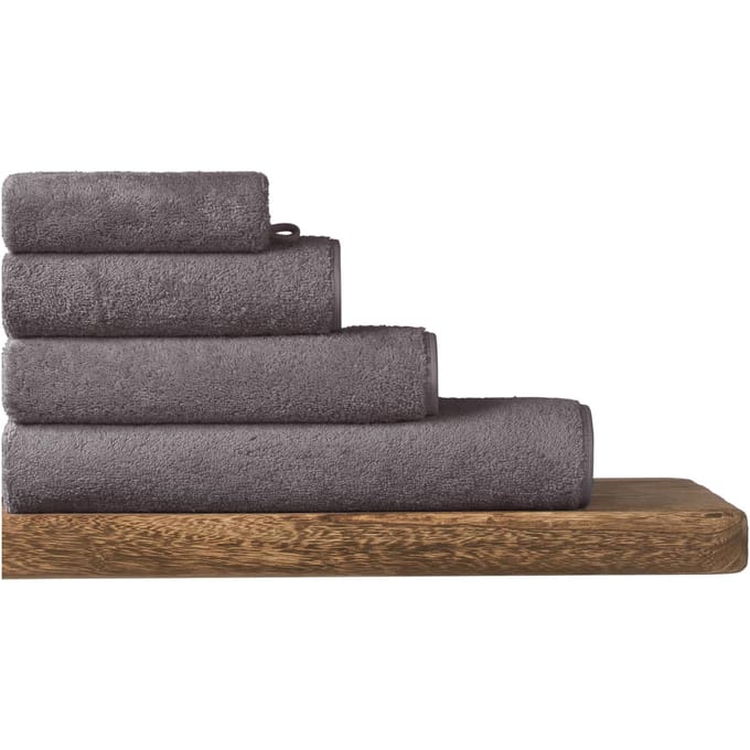 Washandje Milano 16x22 antraciet - SCHIESSER Home 16*22