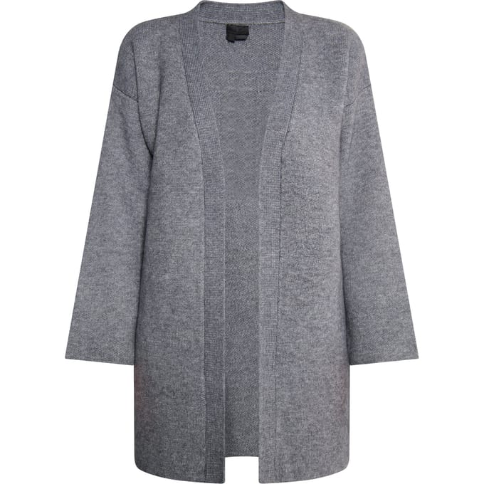 Dreimaster Vest Dames grijs melange