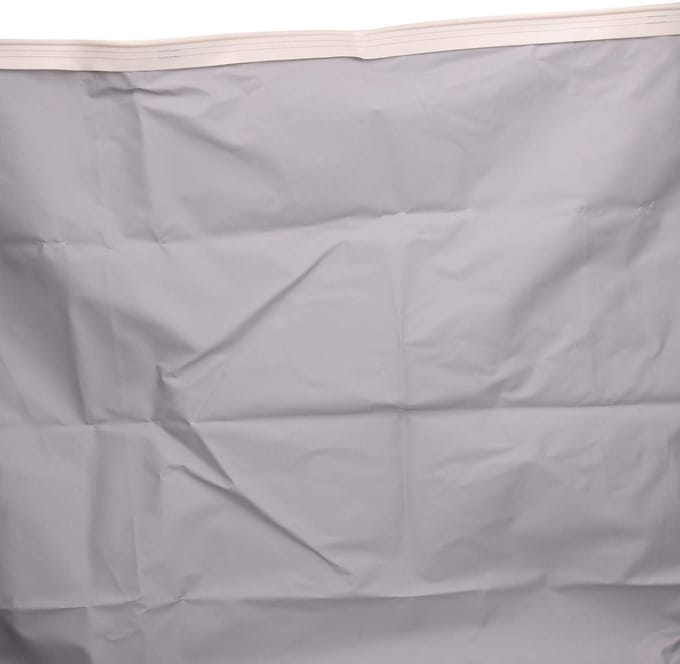 Luifel Modder Rok - Caravan Bodemrok - Camper Bescherming - Waterdicht PVC Materiaal - 3 Meter Lang 75cm Diep - Grijs