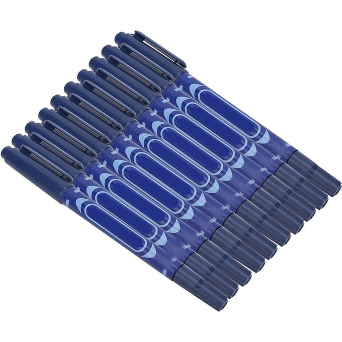 10 Stuks Dubbelzijdige Tattoo Piercing Positionering Huidmarker Markeerpen Tattoo Tool (Blauw) blue
