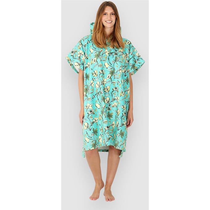 After Humming Birds Surf Poncho groen