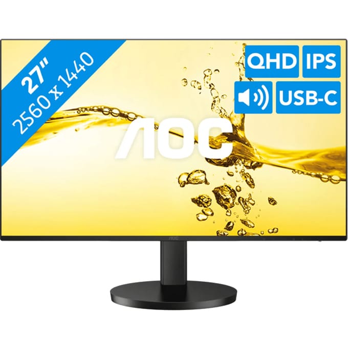 AOC Q27B3CF2 LED-monitor Energielabel E (A - G) 68.6 cm (27 inch) 1920 x 1080 Pixel 16:9 1 ms HDMI IPS LED