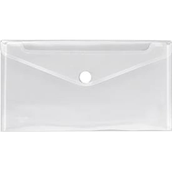 VELOFLEX documenthoes Crystal, lang, klittenbandsluiting, PP