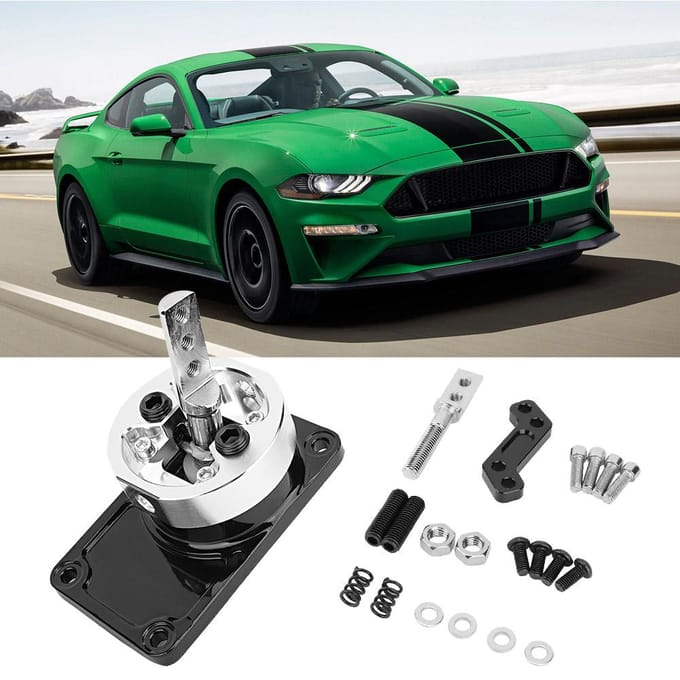 Auto Modificatie Accessoire Raceauto Handgeschakelde Korte Slag Schakelpook voor Mustang black