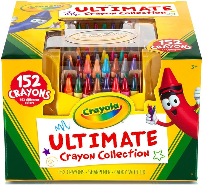 Crayola - Waskrijtjes - The Ultimate Collection - 152 stuks