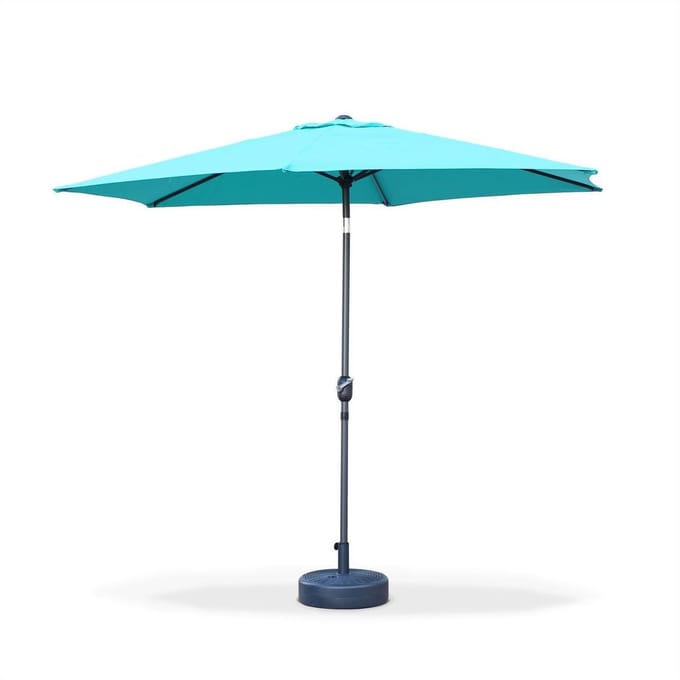 sweeek - Ronde parasol 3m met centrale kantelbare mast - touquet