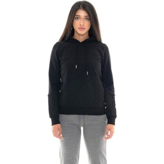 Capuchon sweaters Leone 1947 Woman Hoody Braid