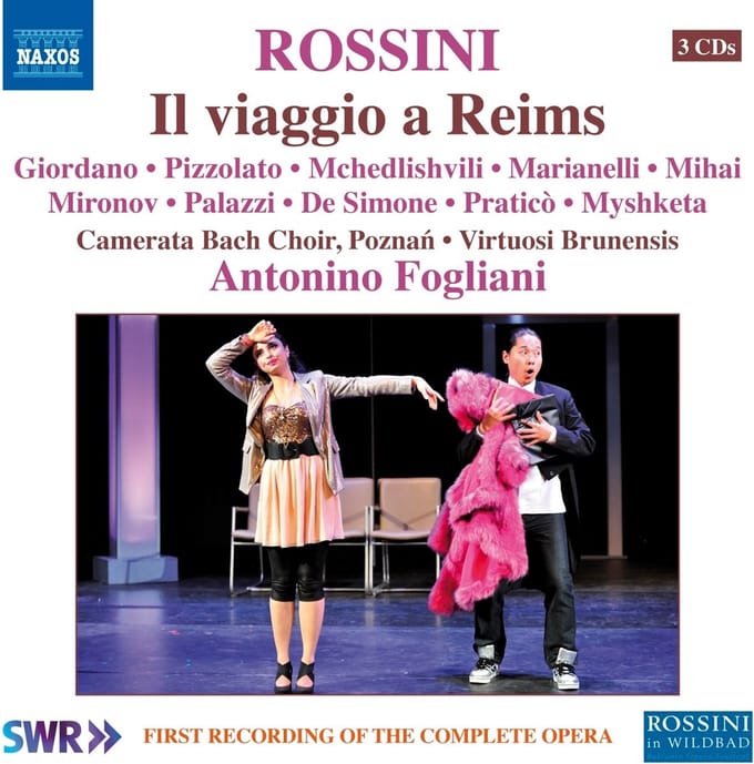 Poznan Camerata Bach Choir & Virtuosi Brumensis - Il Viaggio A Reims (3 CD)