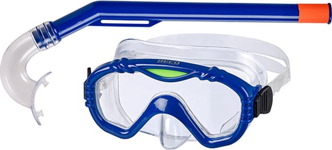 BECO-SEALIFE® snorkelsetje voor kinderen 4+ - donkerblauw