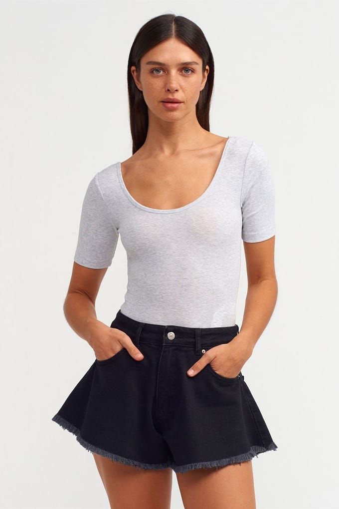 Slim Fit Katoenmix Eendelig Pak