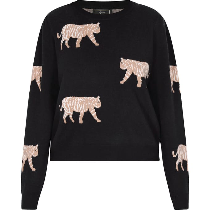 Faina Jumper Dames zwart