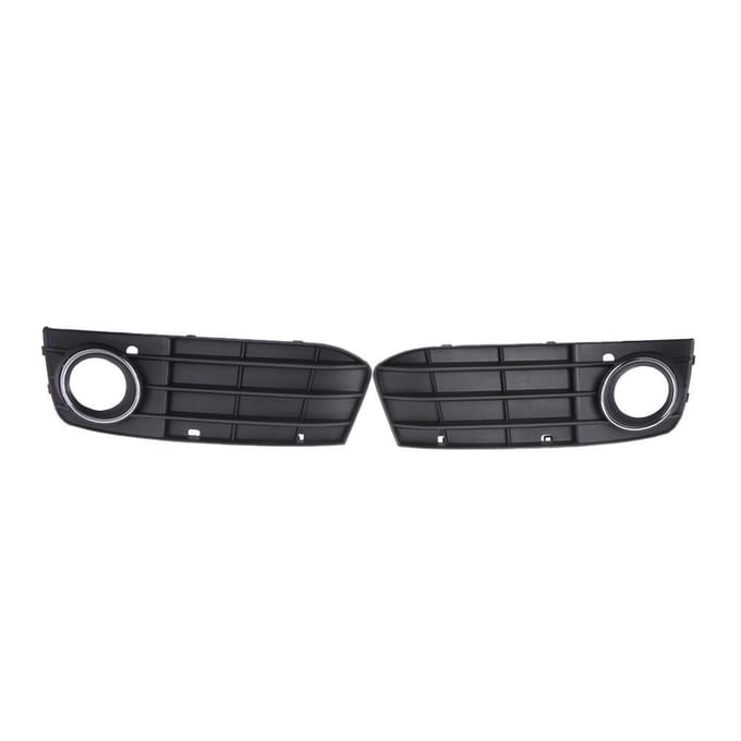 Grille de phare antibrouillard pour pare-chocs avant gauche et droite A4L B8 (2008-2012) black