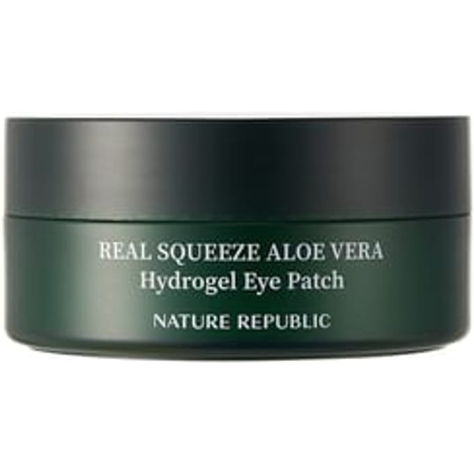 NATURE REPUBLIC - Real Squeeze Aloe Vera Hydrogel Eye Patch 60 pcs