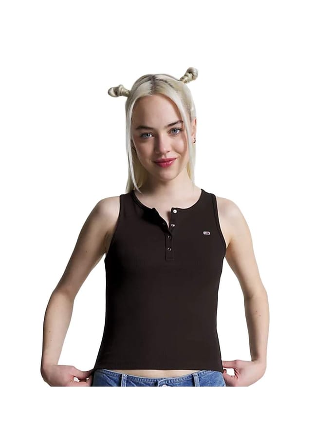 Tommy Jeans Essential Rib Top voor dames