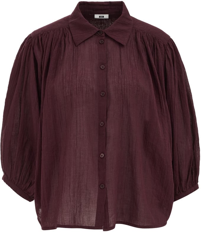 WE Fashion Dames blouse met ballonmouwen