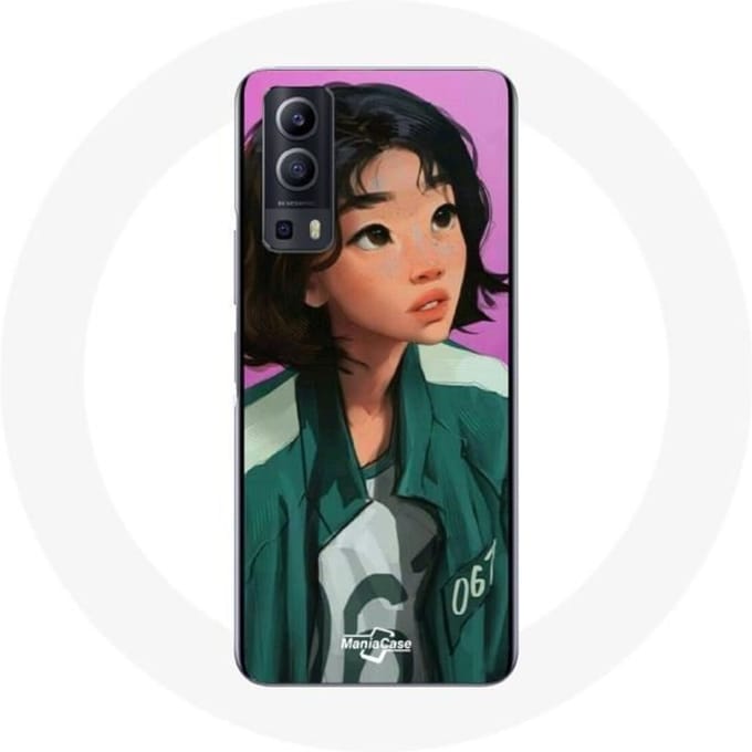 Coque Vivo Y72 Squid Game Kang Sae Byeok art
